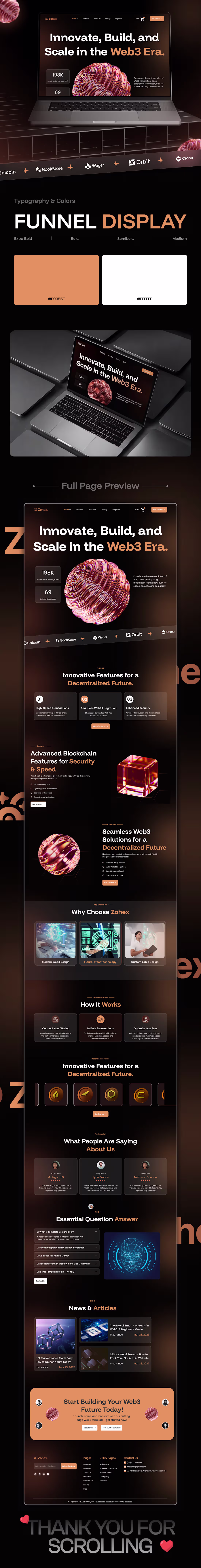 Cover image for Web3 Blockchain UI UX Design