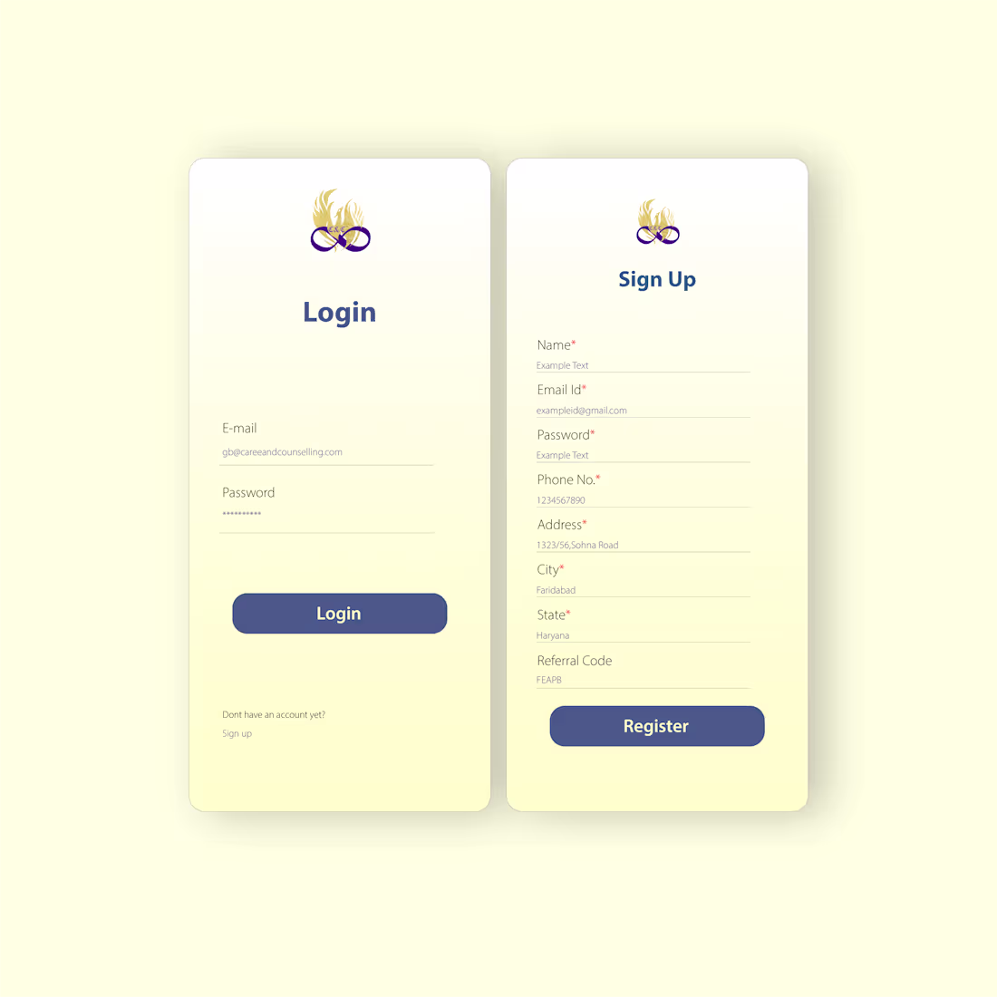 Cover image for App Login Screen