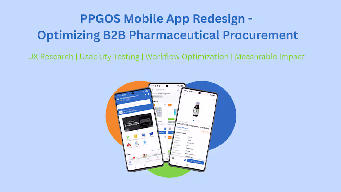 Cover image for PPGOS Mobile App Redesign - A UI/UX case study