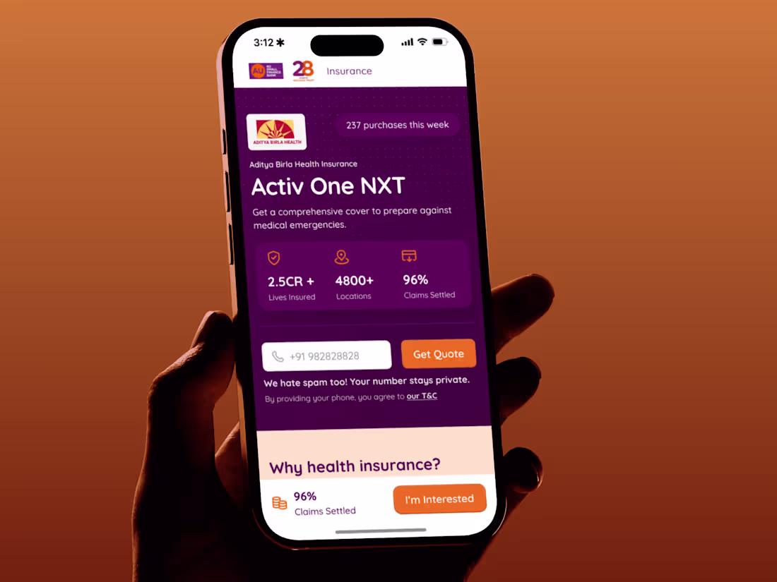 Cover image for Insurance Platform Redesign