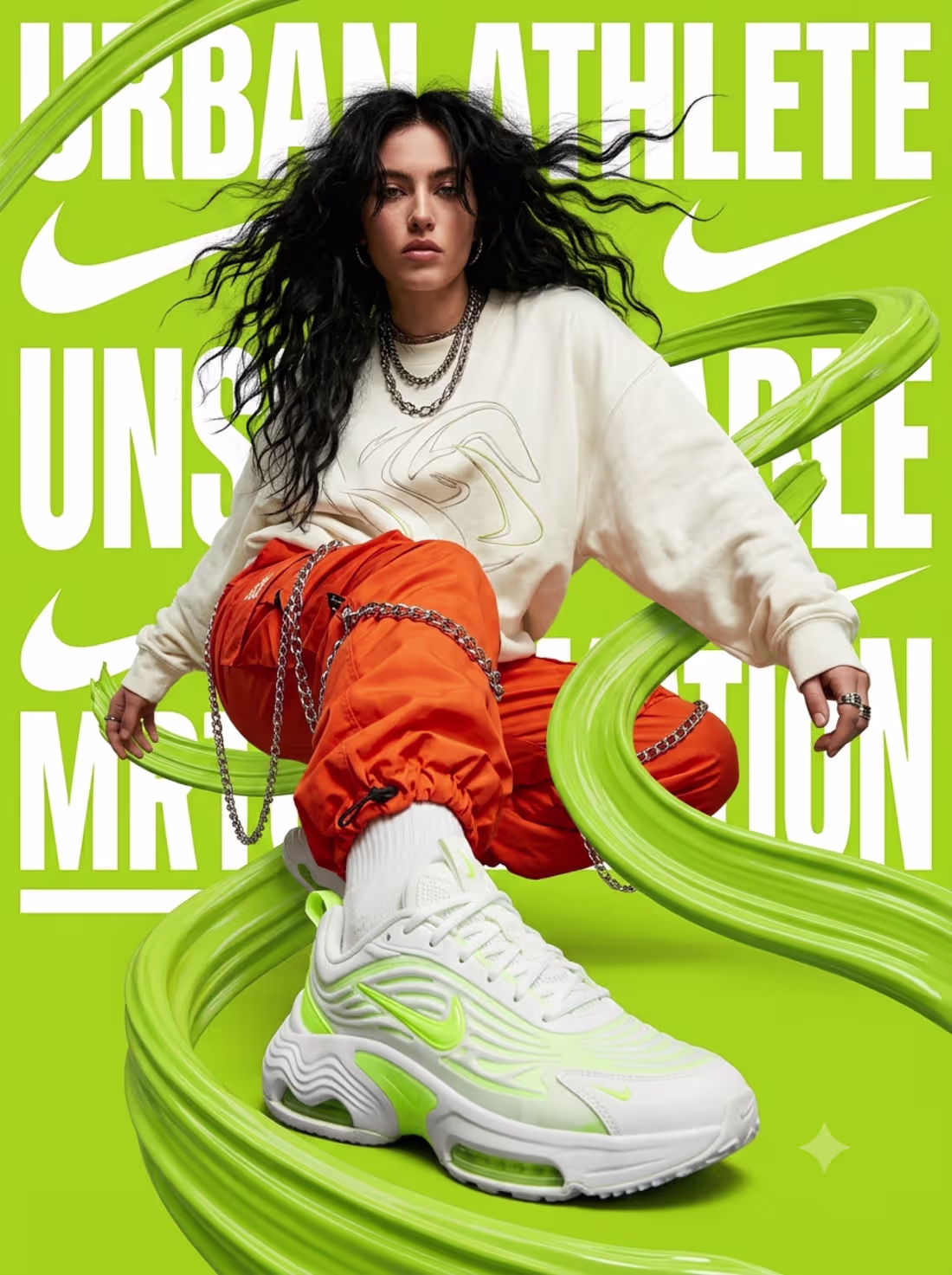 Cover image for A bold sportswear campaign concept