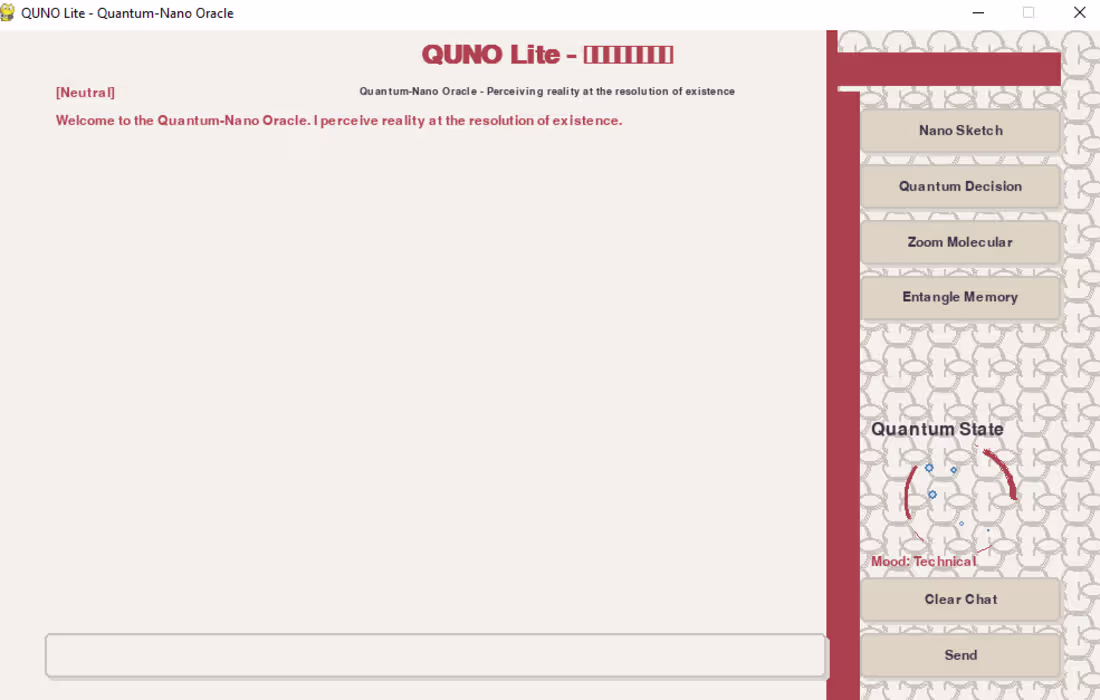 Cover image for this is my chatbot quno a quantum nano oracle based on the p...
