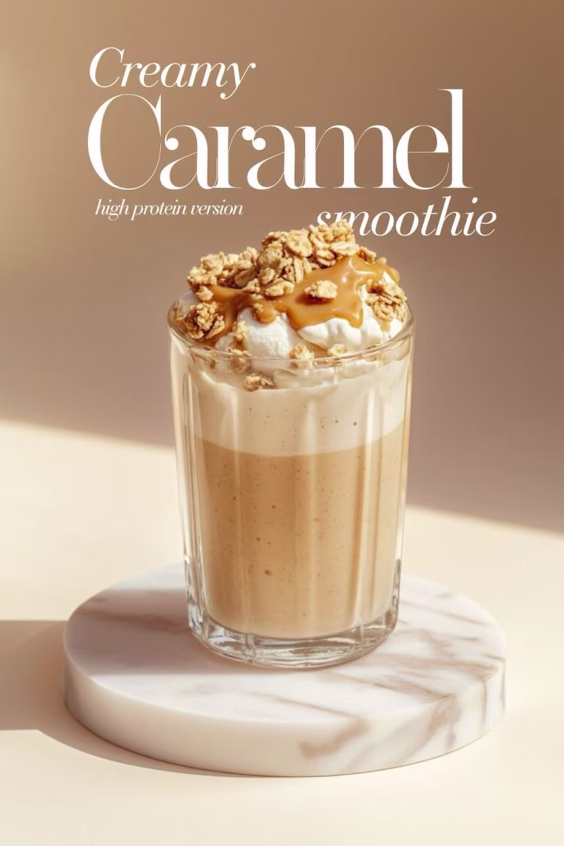 Cover image for Sweet & Creamy Caramel Smoothie