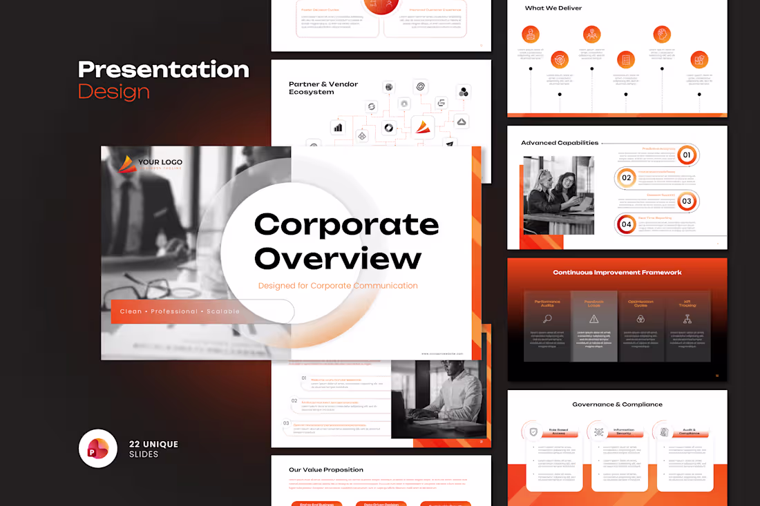 Cover image for Presentation Design for Businesses & Startups