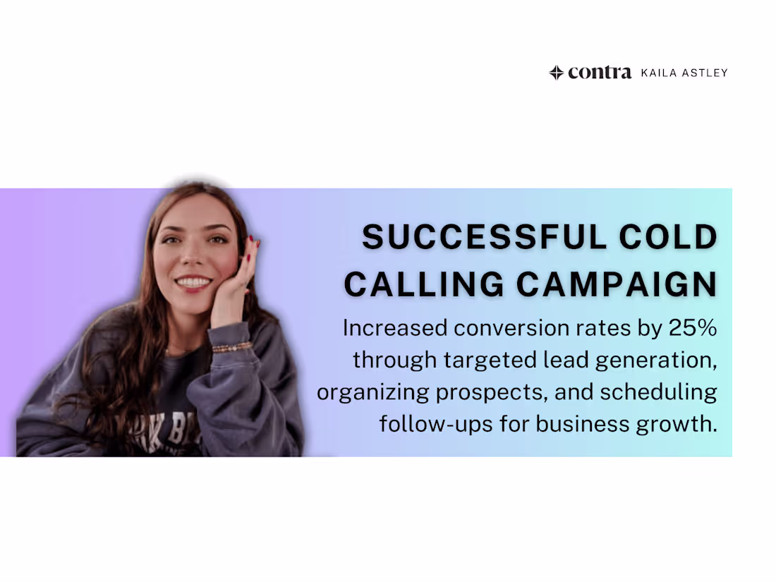 Cover image for Lead Generation & Sales Development Campaign