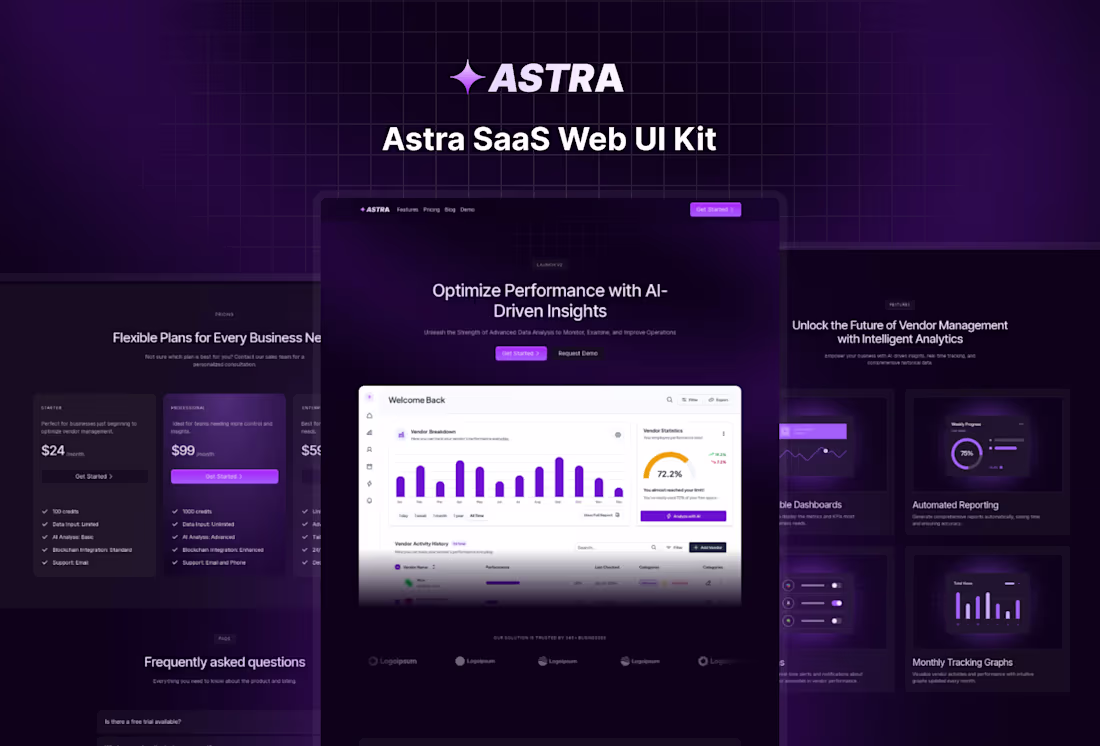 Cover image for Astra - Web Design & Framer Development