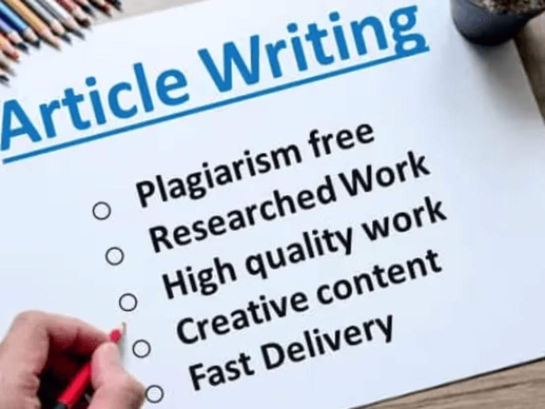 Cover image for Professional Content Writer for Blogs, Articles, and More