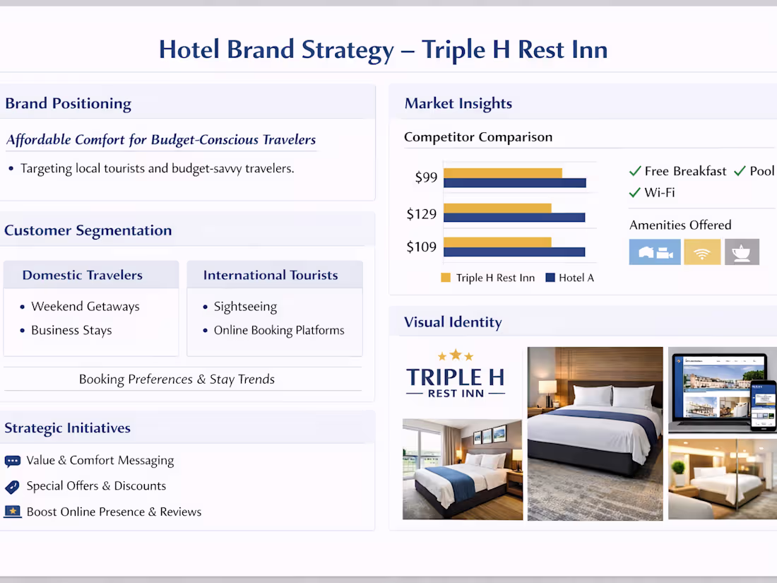 Cover image for 1. Hospitality Brand Strategy Case Study(Hotel) Title exampl...