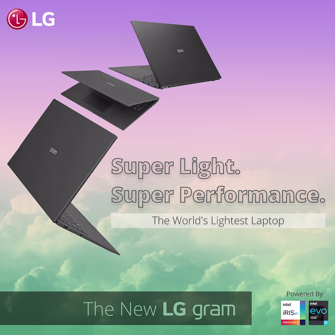 Cover image for LG Gram 2021 Digital Advertisement Graphics