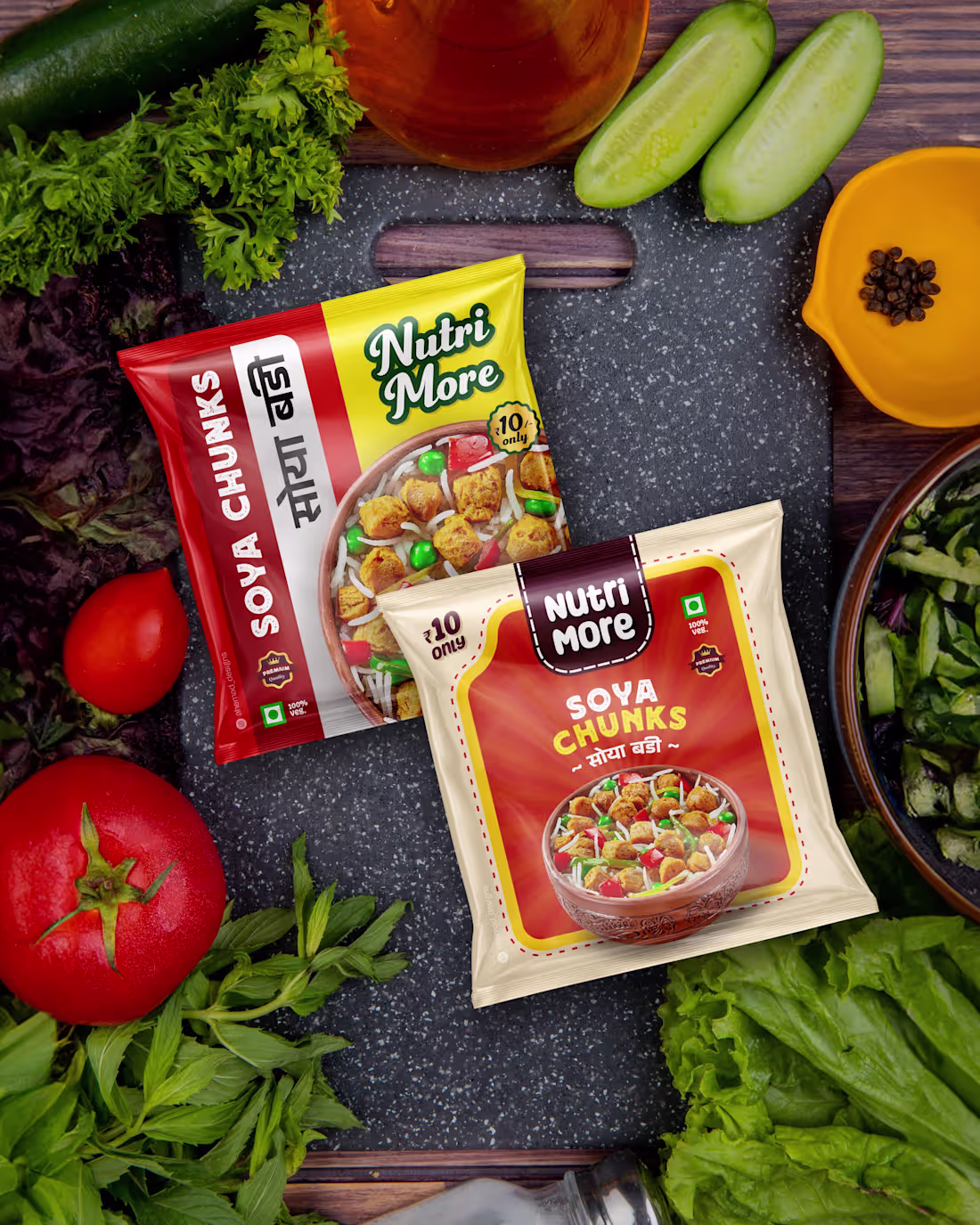 Cover image for Nutri More Soya Chunks -