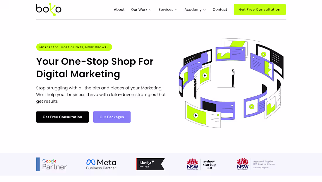 Cover image for Web Development and Maintenance for Boko Technologies