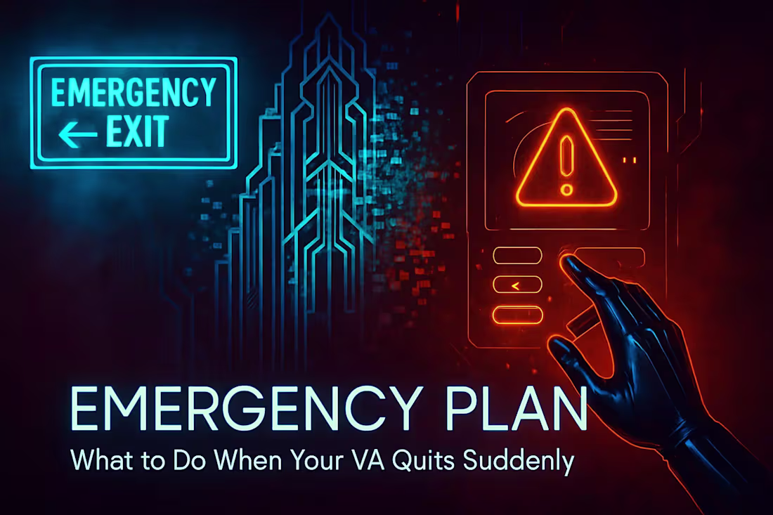 Cover image for Emergency Plan: What to Do When Your VA Quits Suddenly