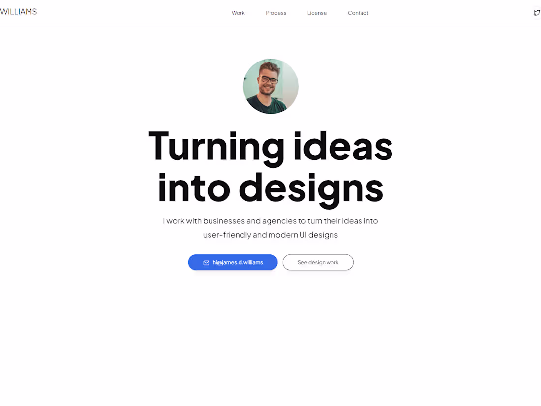 Cover image for Riu - Modern Personal Portfolio Website Template