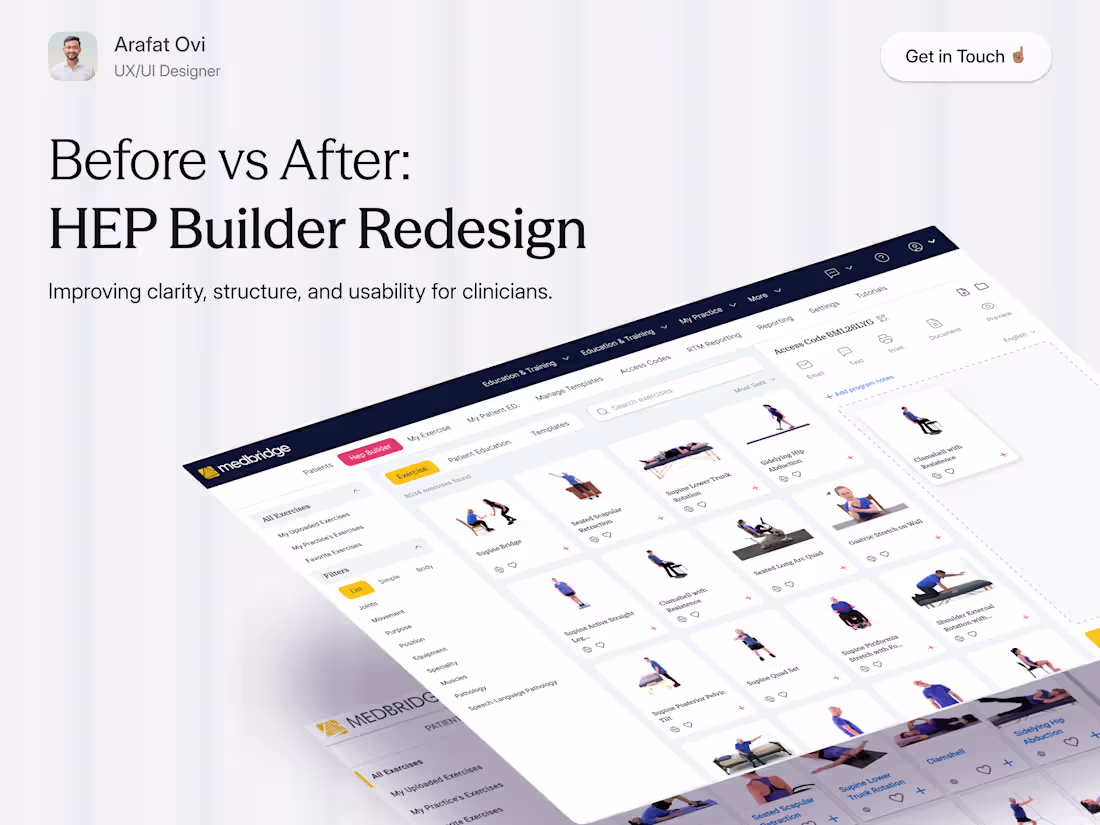 Cover image for Before vs After: HEP Builder Redesign Reimagined a complex c...