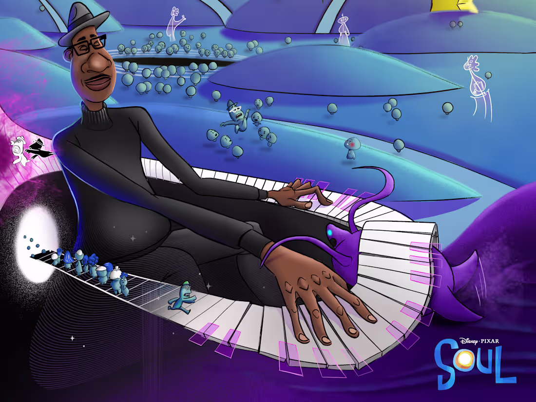 Cover image for Pixar's Soul Album Cover Contest
