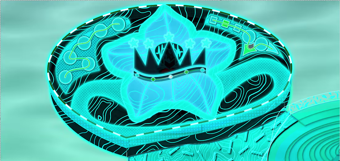 Cover image for Line Art Realism II.......Star Tulip