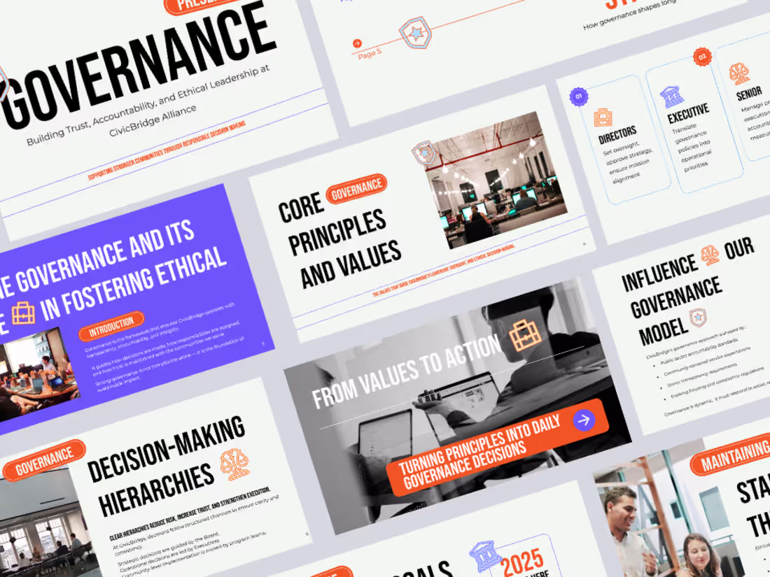 Cover image for  Non-Profit Governance Deck