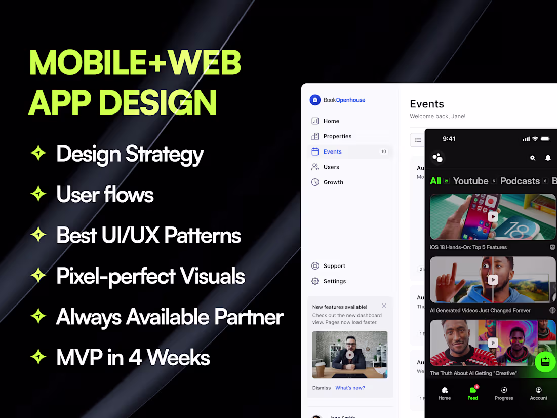Cover image for Product Design (Web or Mobile)