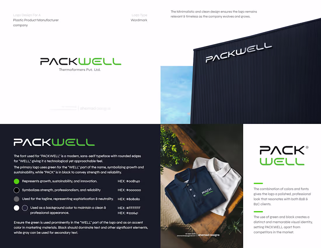 Cover image for PACKWELL – Industrial & Manufacturing