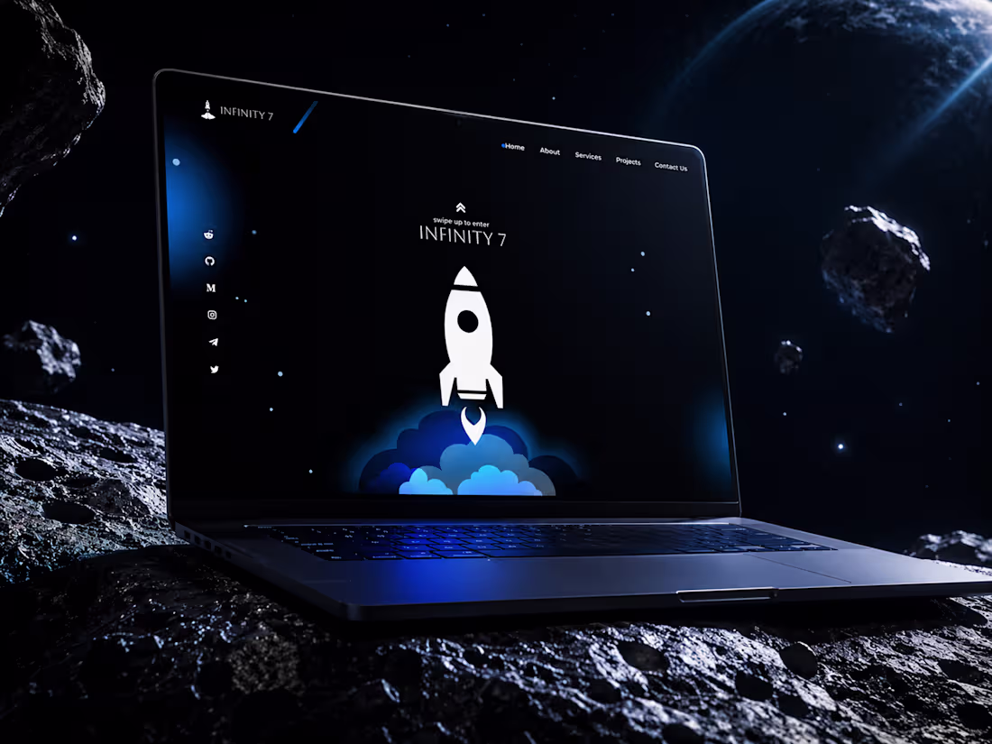 Cover image for Website UI Design for Infinity 7 Web3 Platform