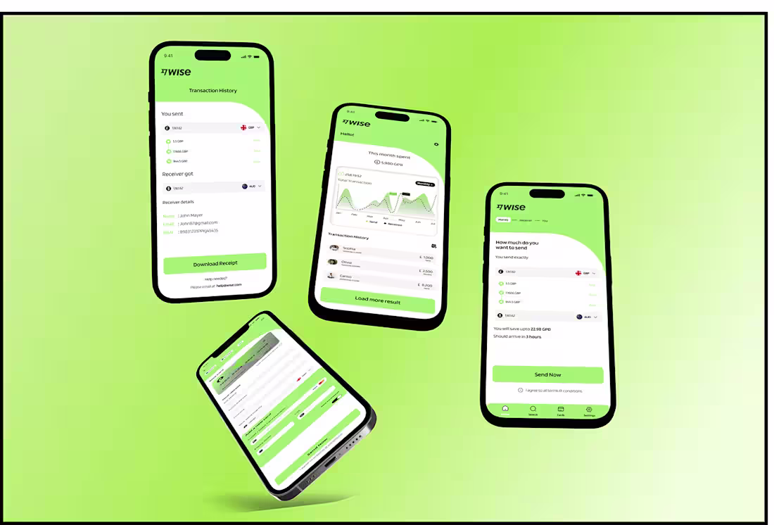 Cover image for "Wise App Makeover: Enhancing User Experience"