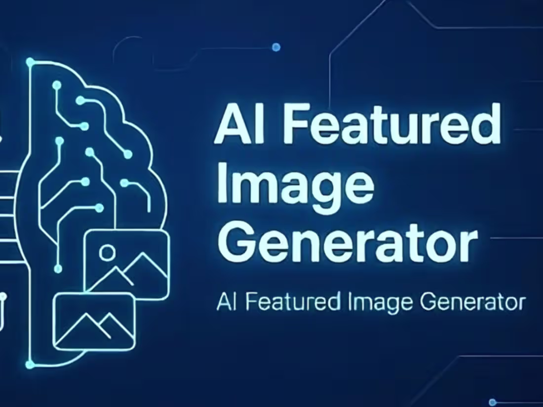 Cover image for AI Featured Image Generator Plugin Development