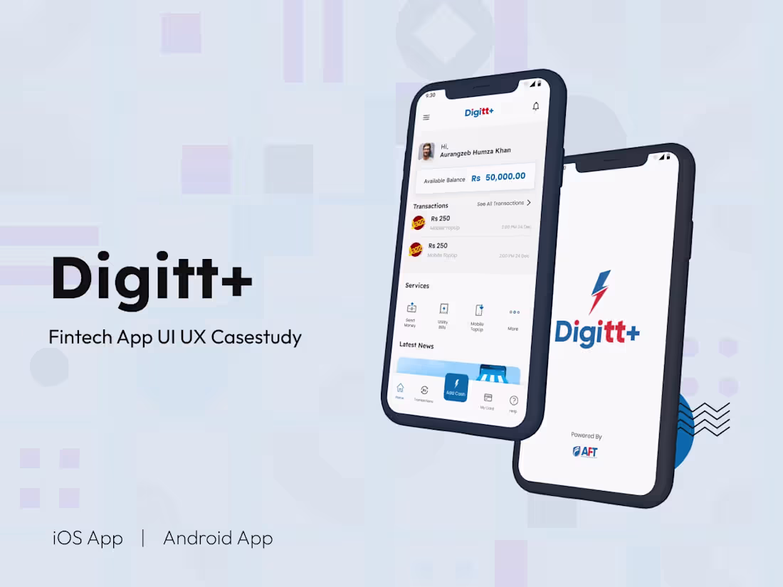 Cover image for Digitt + - Fintech Project