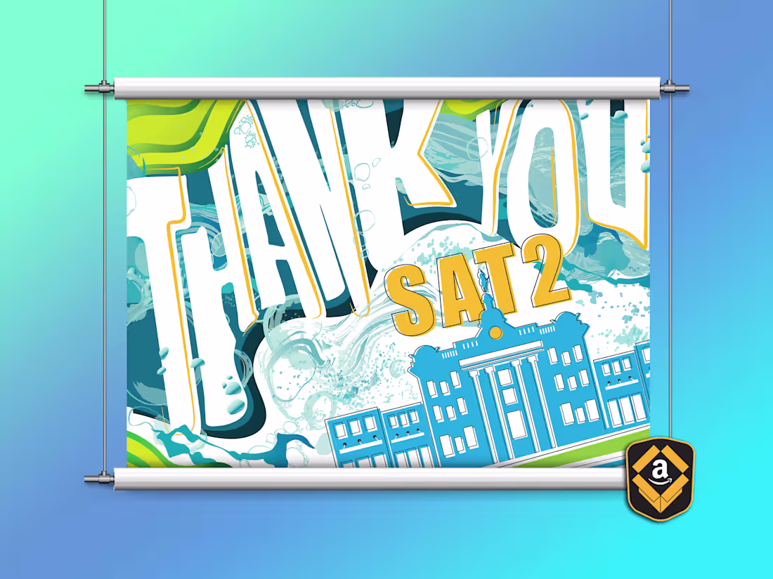 Cover image for Print Design for Local Amazon: Employee Appreciation