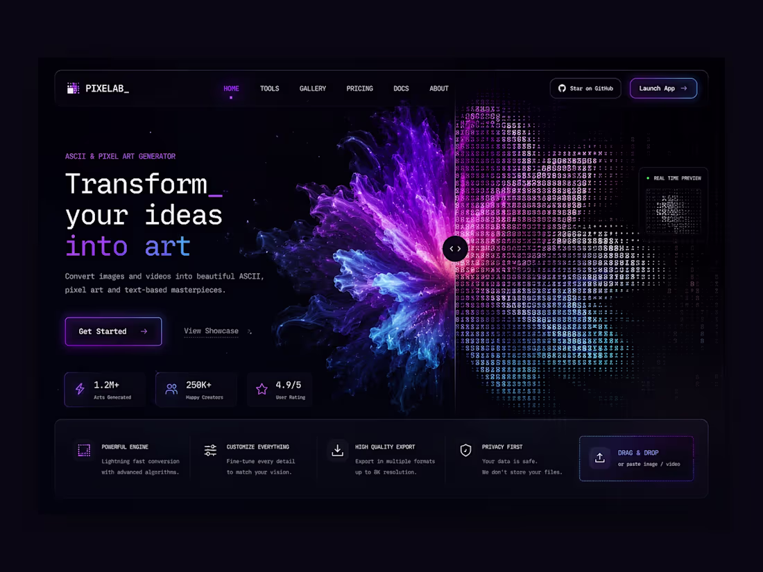 Cover image for Pixelab landing page