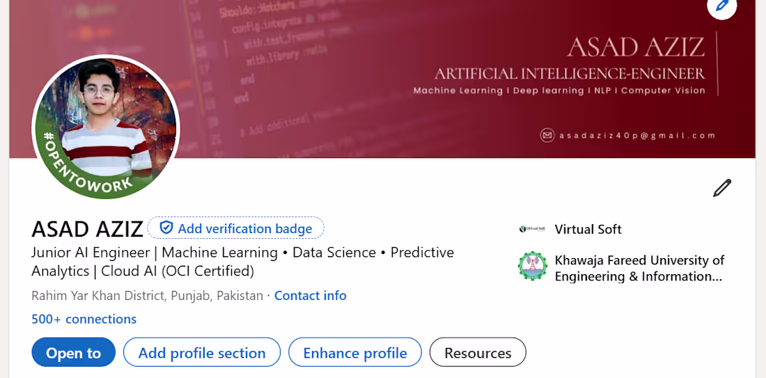 Cover image for I’m a BS-Artificial Intelligence student