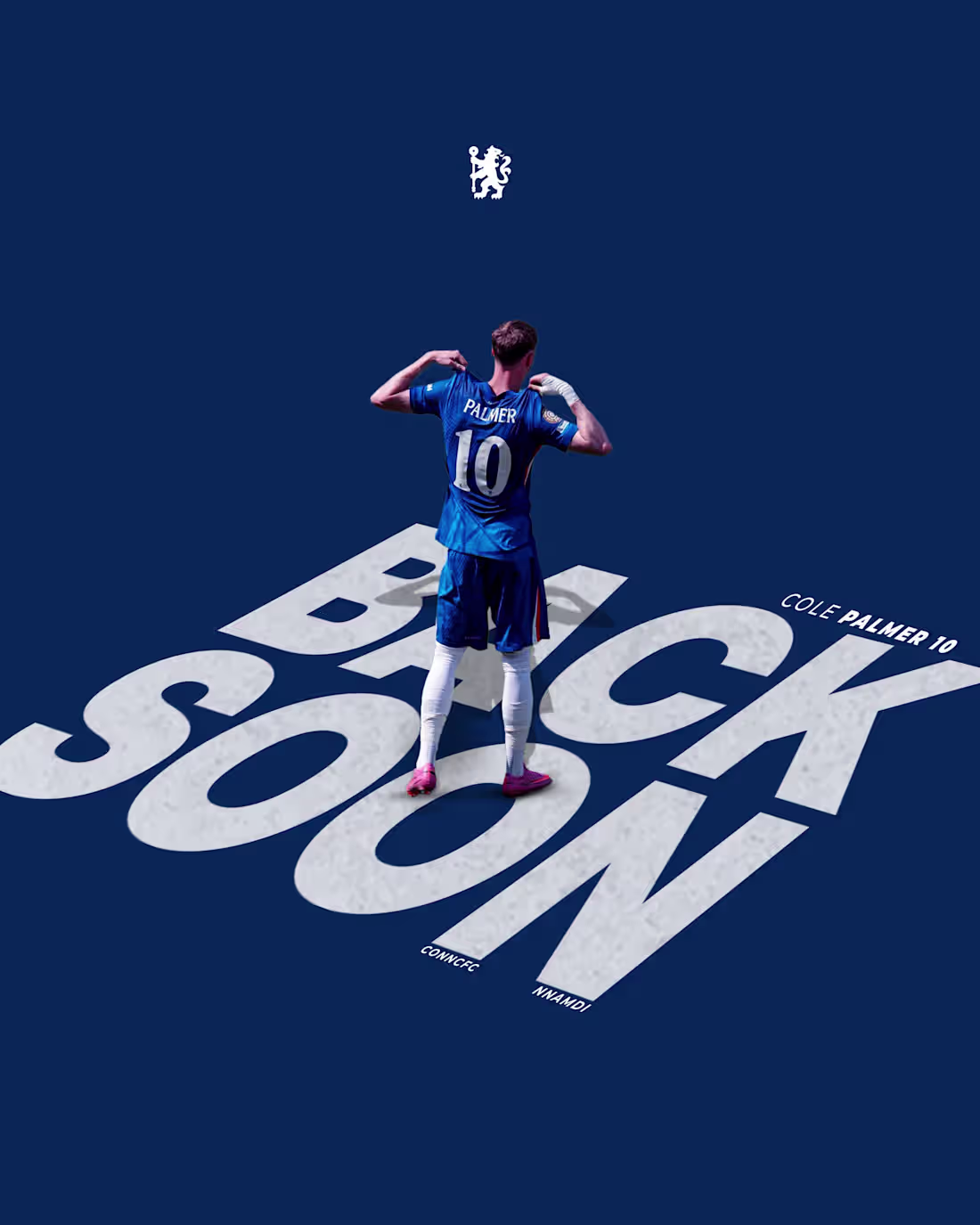 Cover image for ANTICIPATING COLE PALMER RETURN FROM