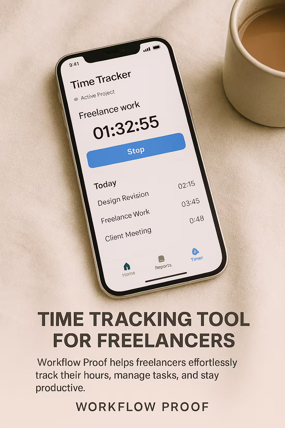 Cover image for Time Tracking Tool for Freelancers