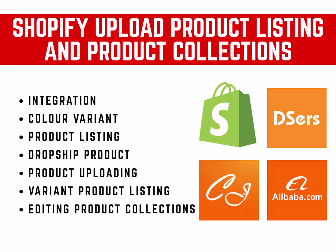 Cover image for Create shopify store product listing and collections page menu