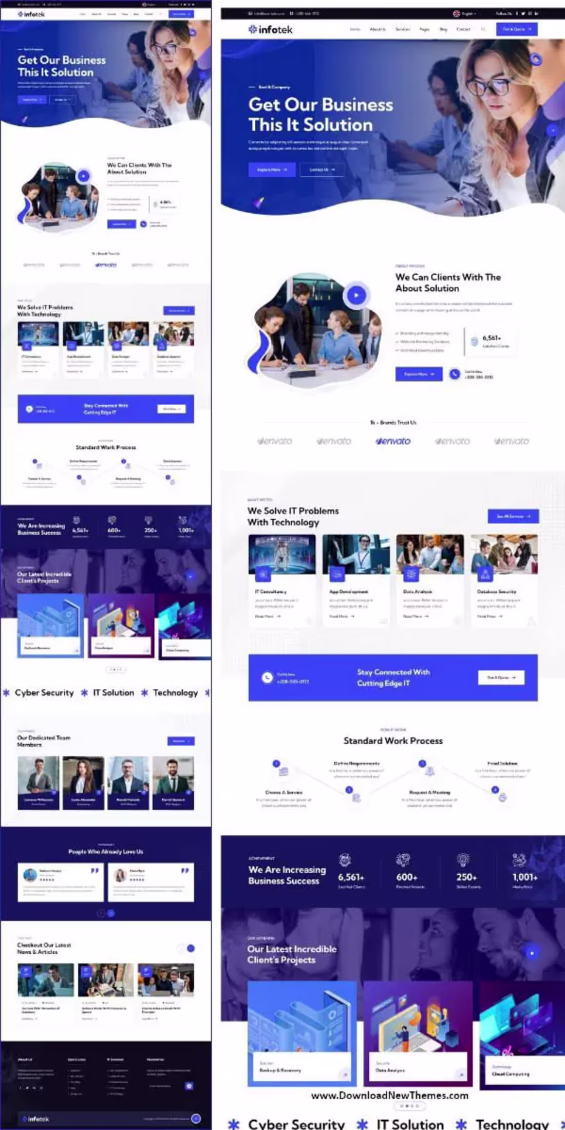 Cover image for A clean, modern IT company
