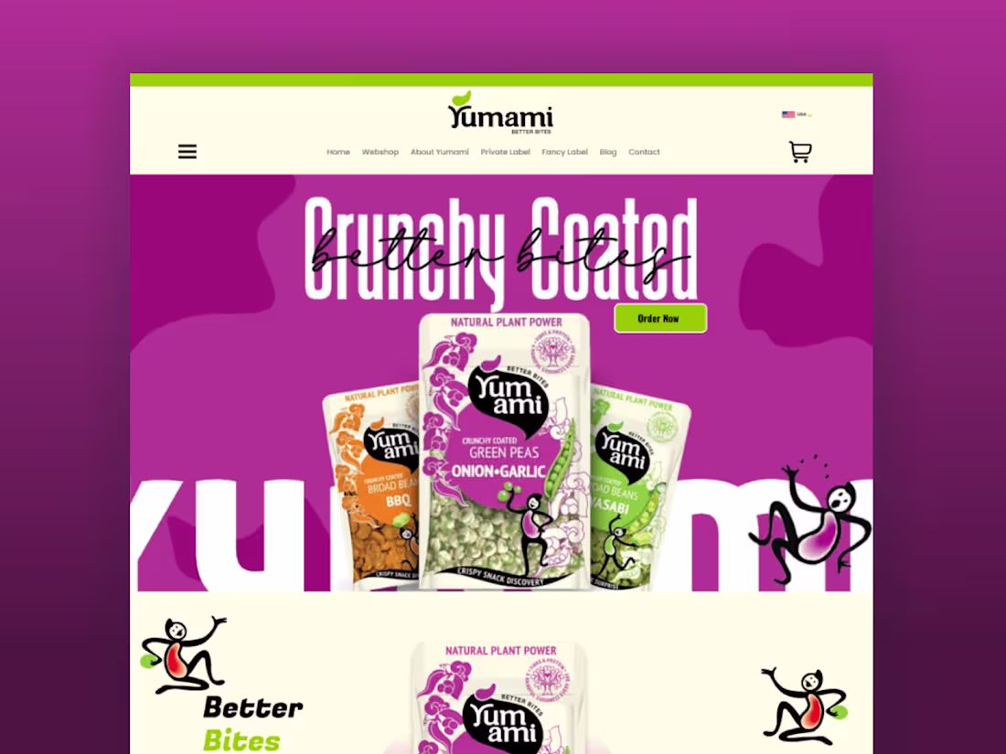 Cover image for Yumami Landingpage