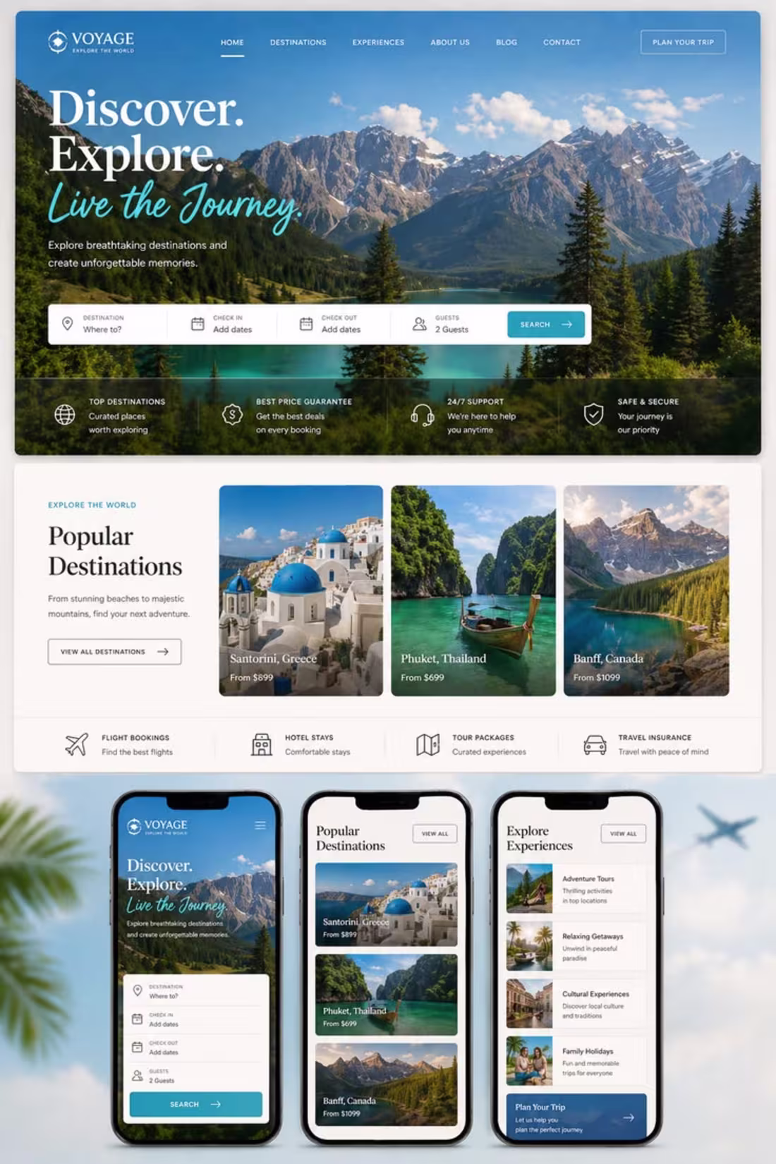 Cover image for WordPress Travel Website Design –