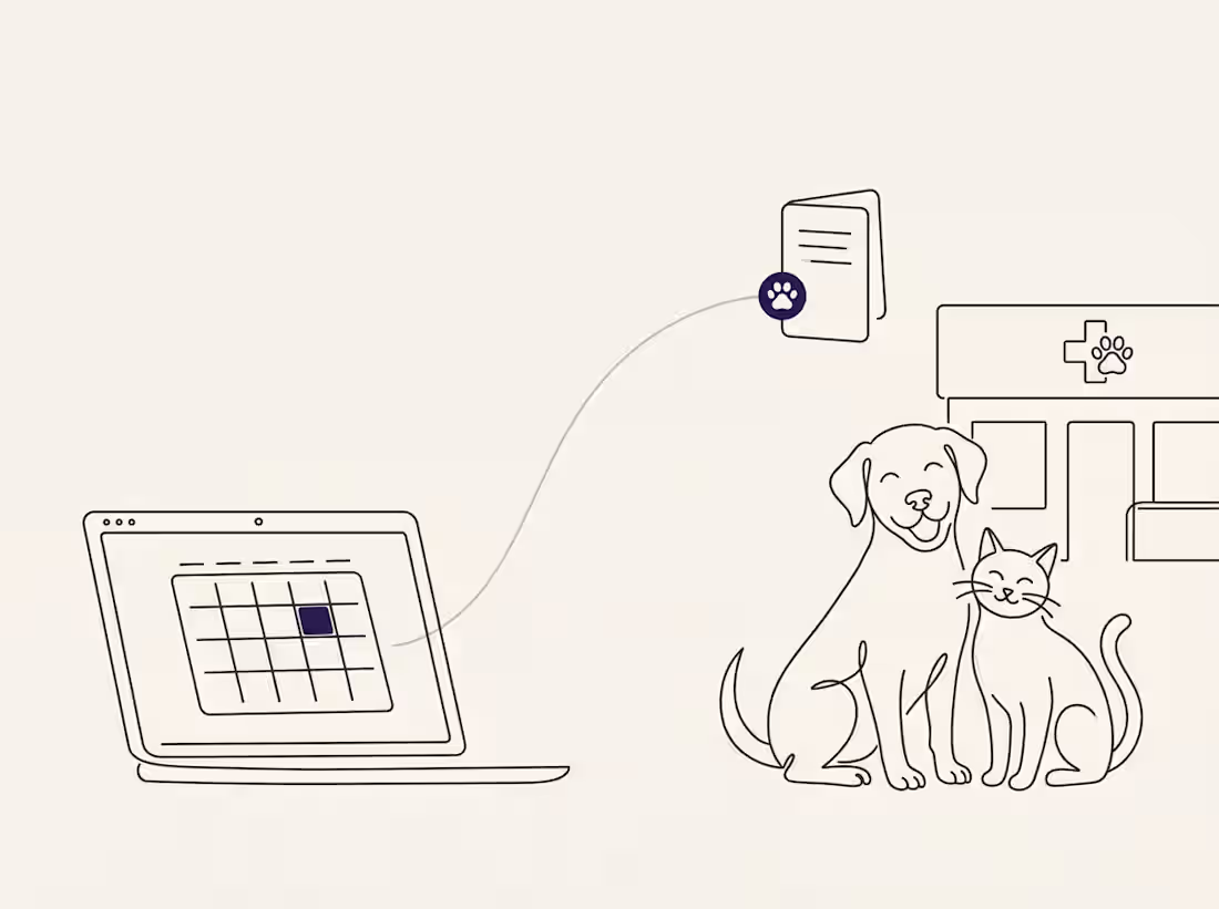 Cover image for Veterinary Website Development with Integrated Booking System