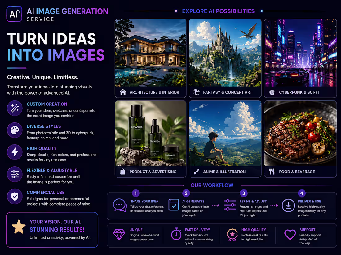 Cover image for I create high-quality AI images
