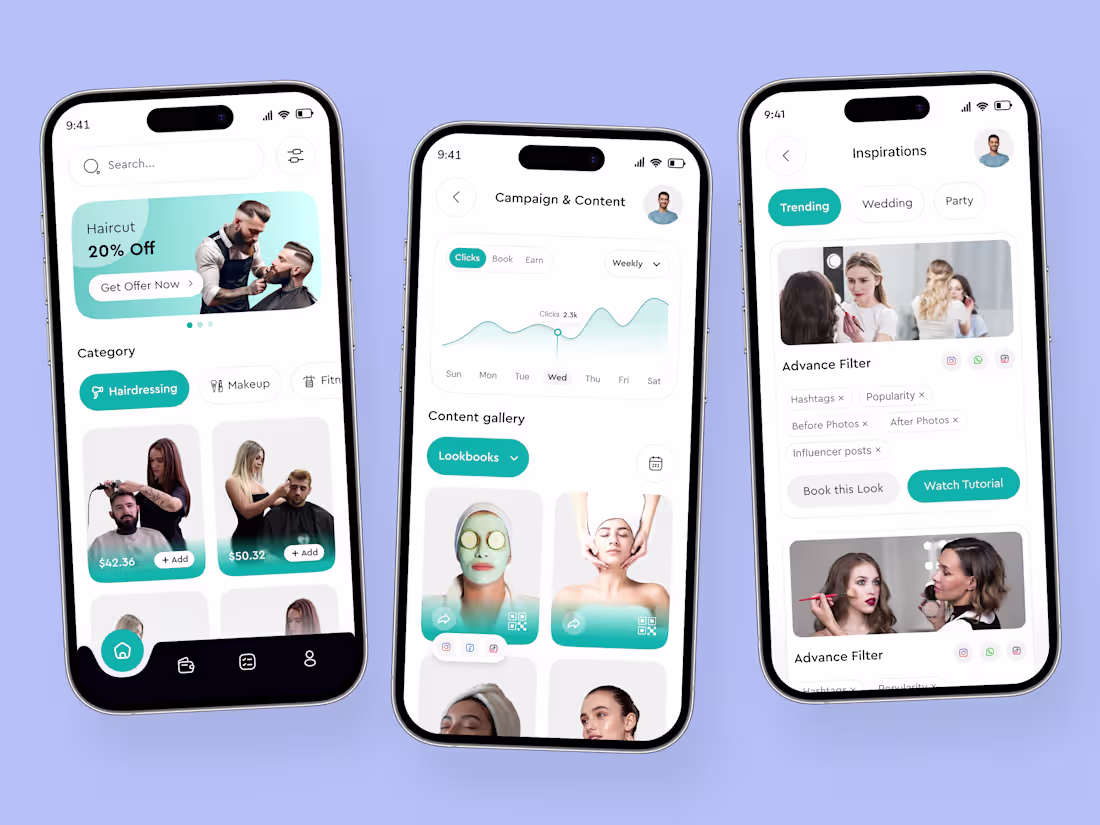 Cover image for Barber and Beauty Salon Booking App Exploration