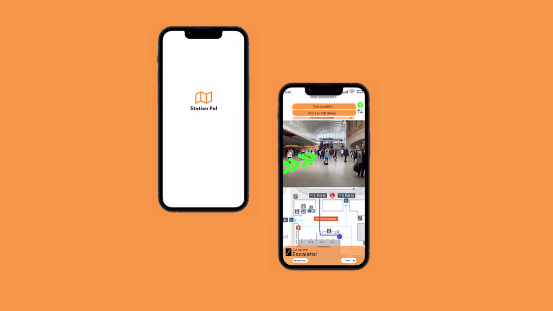 Cover image for Station Pal is a wayfinding app built to help international ...