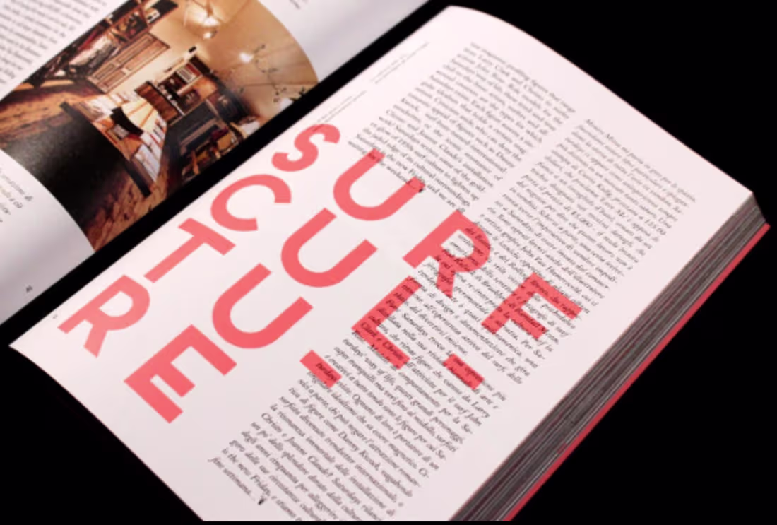 Cover image for Crafted with clean typography, balanced
