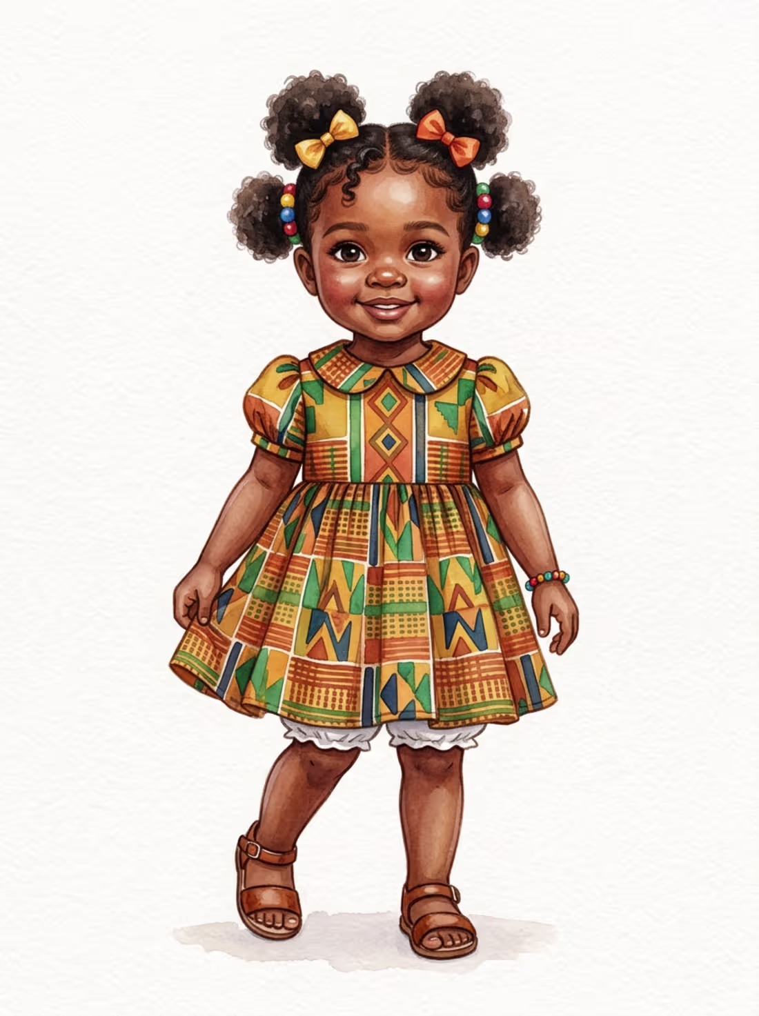 Cover image for African American Character Design For Children Storybook Ill...