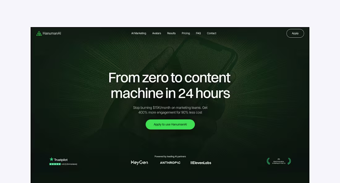 Cover image for HanumanAI's Landing Page