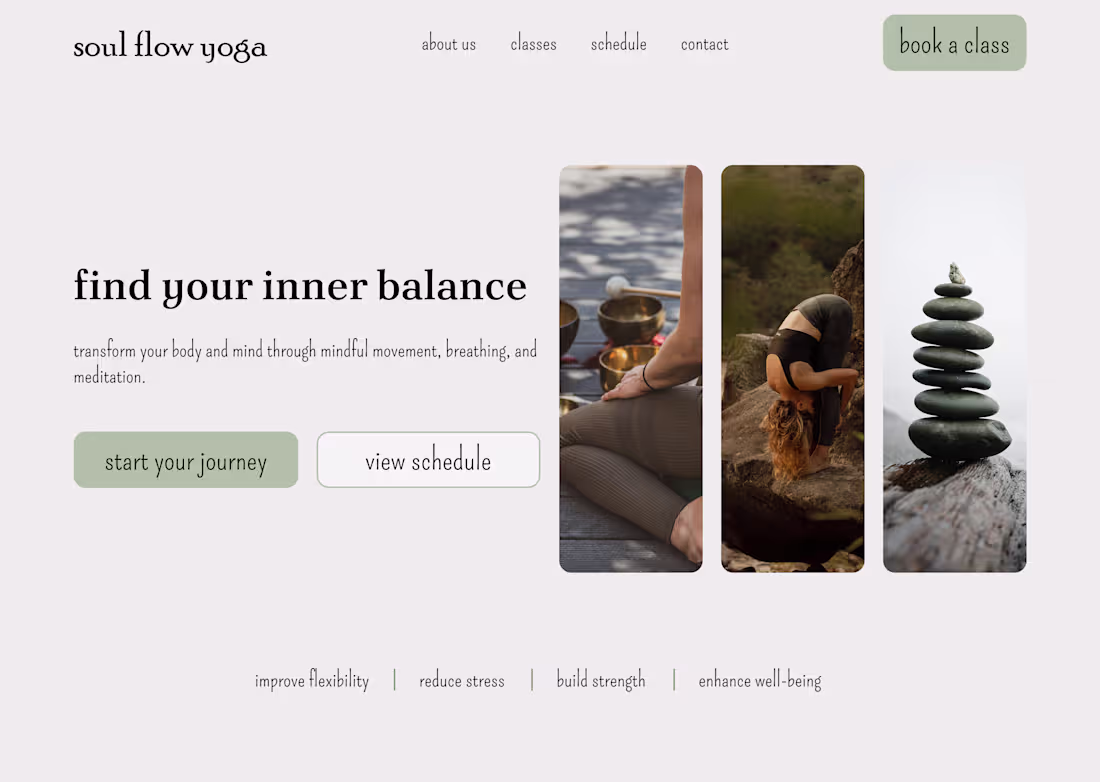 Cover image for Soul Flow Yoga — Hero