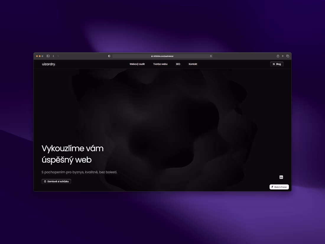 Cover image for Company website