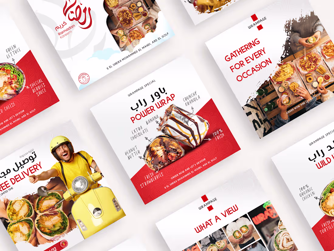 Cover image for WRAMPAGE Brand Identity 