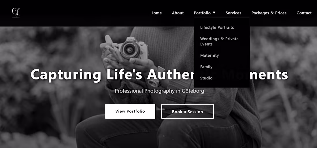 Cover image for Calsfotografi

Portfolio platform for a photographer