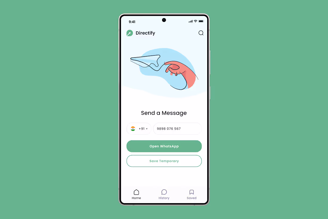 Cover image for Made this app five years ago to message on WhatsApp without ...