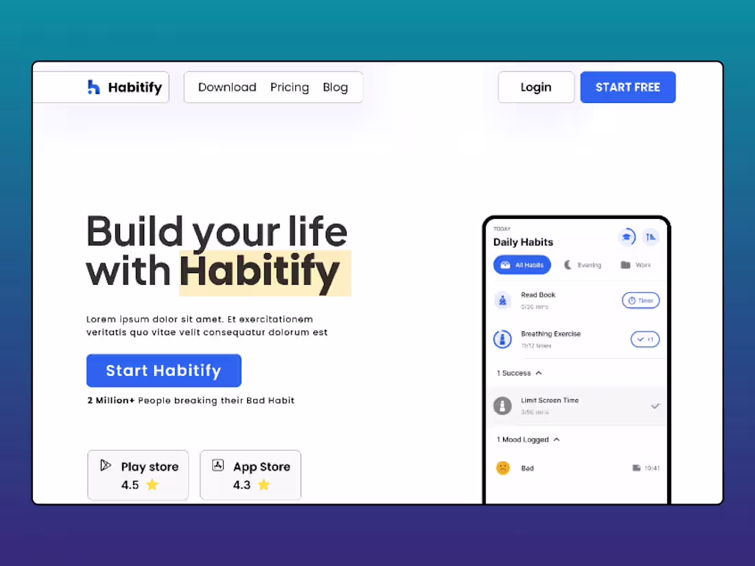 Cover image for Custom Mobile & Desktop Responsive Landing Page Design (FIGMA)