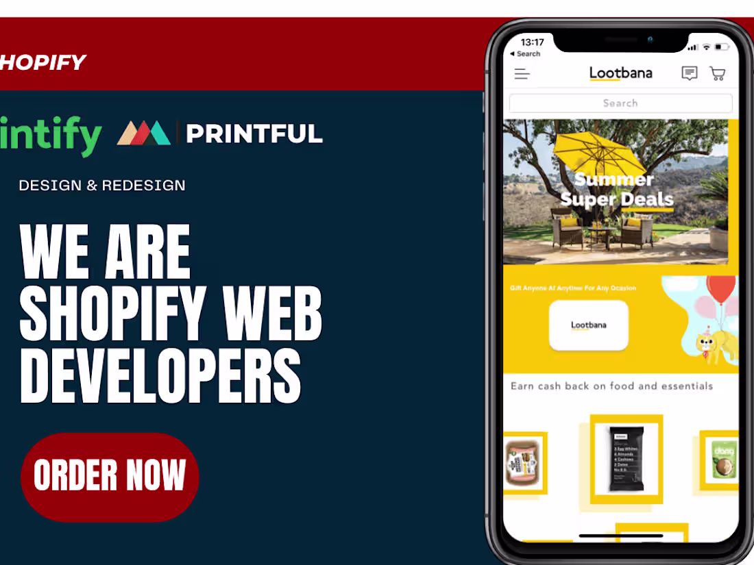 Cover image for Shopify Web Developer